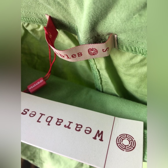 XCVI Iris Crop in Citron Pigment Size Small - Picture 4 of 6